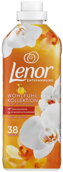 Lenor Weichspüler Orchidee & Vanille, 950 ml - 38 WL