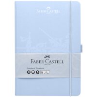 FABER-CASTELL Carnet, A5, quadrillé, bleu ciel