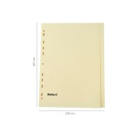 BIELLA Répertoires carton A4 19542400U jaune 24 pcs.