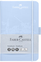 FABER-CASTELL Carnet, A6, quadrillé, bleu ciel