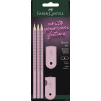 FABER-CASTELL Kit décriture SLEEVE, rose