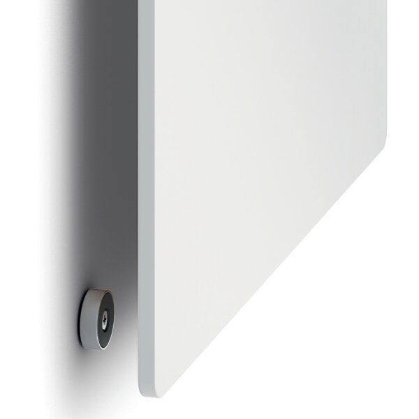 nobo Weisswandtafel, Stahl, 600 x 450 mm, rahmenlos