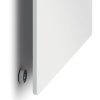 nobo Weisswandtafel, Stahl, 600 x 450 mm, rahmenlos