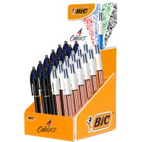 BIC Stylo à bille rétractable 4 Colours,...