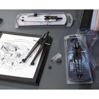 FABER-CASTELL Compas à réglage rapide TREND...