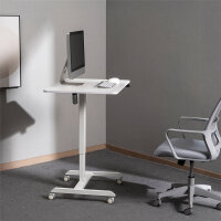 LogiLink PC-Sitz- Steh-Arbeitsplatz, elektrisch, weiss