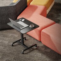 LogiLink PC-Sitz- Steh-Arbeitsplatz, elektrisch, weiss
