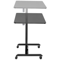 LogiLink PC-Sitz- Steh-Arbeitsplatz, elektrisch, weiss