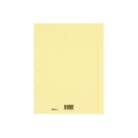BIELLA Répertoire carton A4 19640500U jaune 5 pcs.