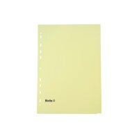 BIELLA Répertoir carton A4 19641000U jaune 10 pcs.