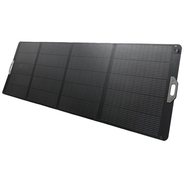 LogiLink Solarpanel, 200 Watt, faltbar, schwarz
