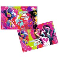 HERMA Sous-main Music Girl, (L)550 x (H)350 mm