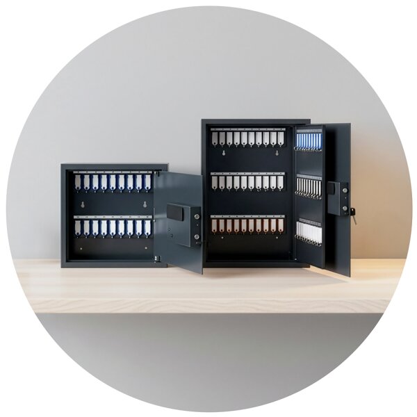 pavo Coffre-fort à clés Haute Sécurité, pour 20 clés