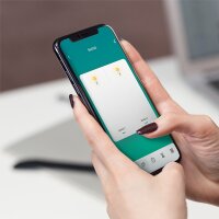 LogiLink Wi-Fi Smart Wandschalter, 2-fach, weiss