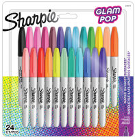 Sharpie Permanent-Marker FINE "Glam Pop", 24er...