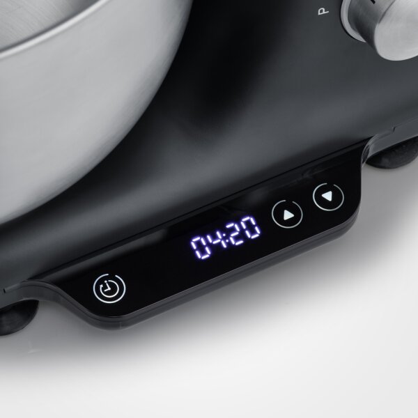 SEVERIN Robot ménager KM 3898, inox / noir