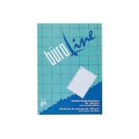 BÜROLINE Ringbucheinlagen A4 501006 kariert, 5mm,...