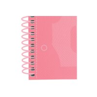 OXFORD Spiralbuch kariert 5mm A4+ 400117272 pastellrosa...