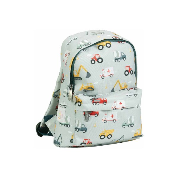 ALLC Kleiner Rucksack Fahrzeuge BPVEBU69 23.5x30x10cm