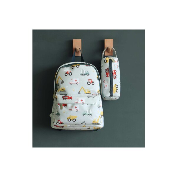ALLC Kleiner Rucksack Fahrzeuge BPVEBU69 23.5x30x10cm