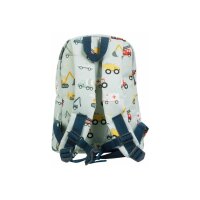 ALLC Kleiner Rucksack Fahrzeuge BPVEBU69 23.5x30x10cm