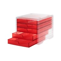 STYRO Styroswingbox light 275-8430.222 transp./cranberry...