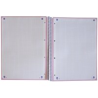 OXFORD Spiralbuch kariert 5mm A4+ 400117273 pastelllila...