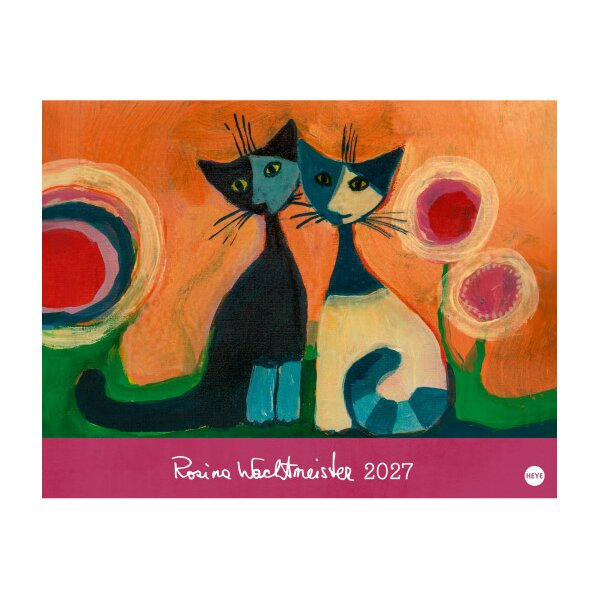HEYE Calendrier 2027 21891+27 R. Wachtmeister AL 44x34cm