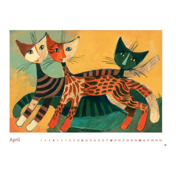 HEYE Calendrier 2027 21891+27 R. Wachtmeister AL 44x34cm
