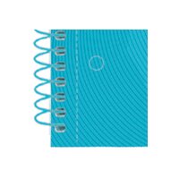 OXFORD Carnet à spirales carreaux A4+ 400107010 bleu pastelle 80 feuilles