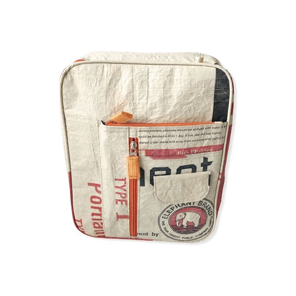 BEADBAGS Umh&auml;ngetasche Crispy Cement CR1.R rot 22x8x28cm