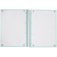 OXFORD Carnet à spirales A4+ 400138326 ligné menthe pastel 80 flls.