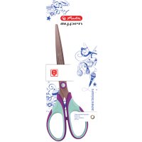 herlitz Ciseaux my.pen, pointu, bleu/blanc