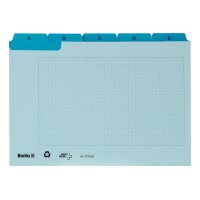 BIELLA Cartes-guides A-Z A5 21952505U bleu carré...