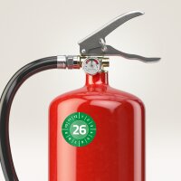 AVERY Zweckform Prüfplaketten, 2026, NoPeel,...