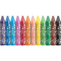 Maped Crayon cire JUNGLE fever JUMBO, étui en...