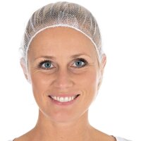 HYGOSTAR Baretthaube Honeycomb, Durchmesser: 600 mm, weiss