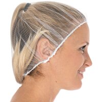 HYGOSTAR Baretthaube Honeycomb, Durchmesser: 530 mm, weiss