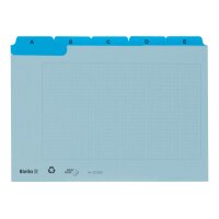 BIELLA Cartes-quides A-Z A7 21972505U bleu 25 pcs.