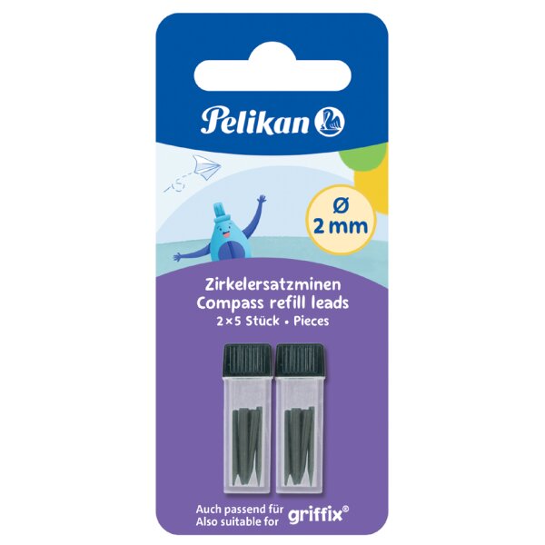 Pelikan Mine de rechange pour compas, sur carte blister