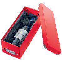 LEITZ CD-Ablagebox Click & Store WOW, rot