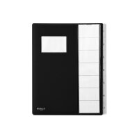 BIELLA Pultmappe Pronto A4 32040702U schwarz 7-teilig