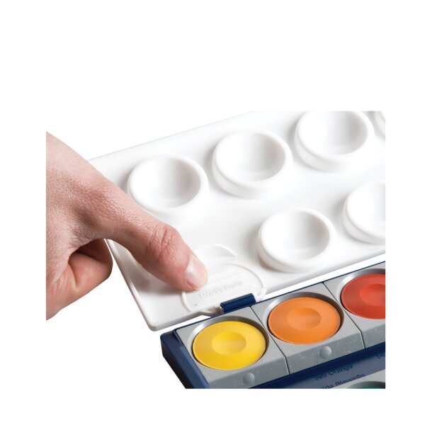 Pelikan Deckfarbkasten K12, violett, 12 Farben