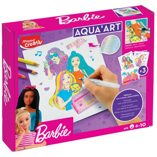 Maped Creativ Aquarell-Set AQUA ART Barbie