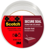 3M Scotch Verpackungsklebeband SECURE SEAL, 50 mm x 50 m