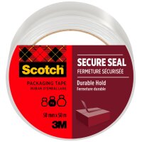 3M Scotch Ruban adhésif demballage SECURE SEAL, 50...