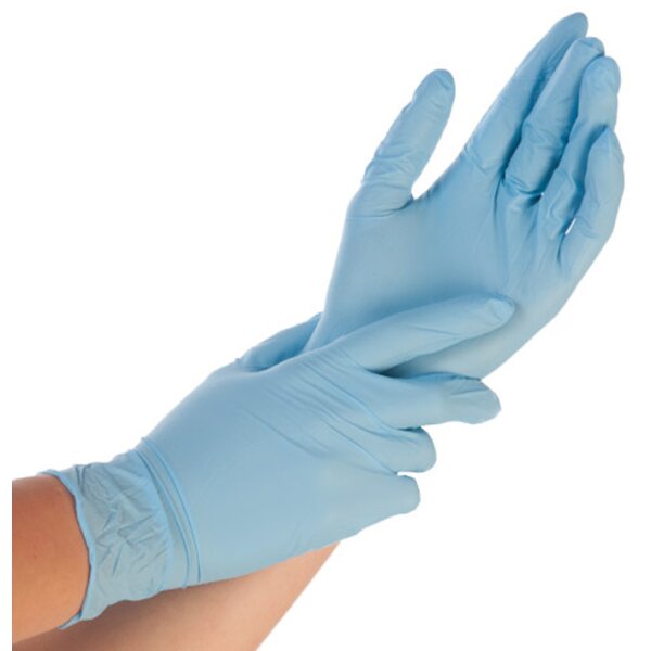 HYGONORM gant nitrile SAFE LIGHT, XL, bleu