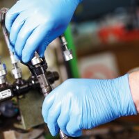 HYGONORM gant nitrile SAFE LIGHT, XL, bleu