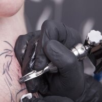 HYGOSTAR gants latex DIABLO, XL, noir