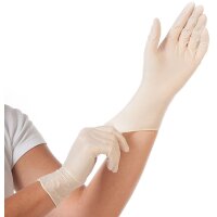 HYGONORM Gants en Latex GRIP LIGHT, XL, blanc